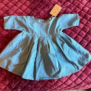 Stylish Blue Kids Casual Dress